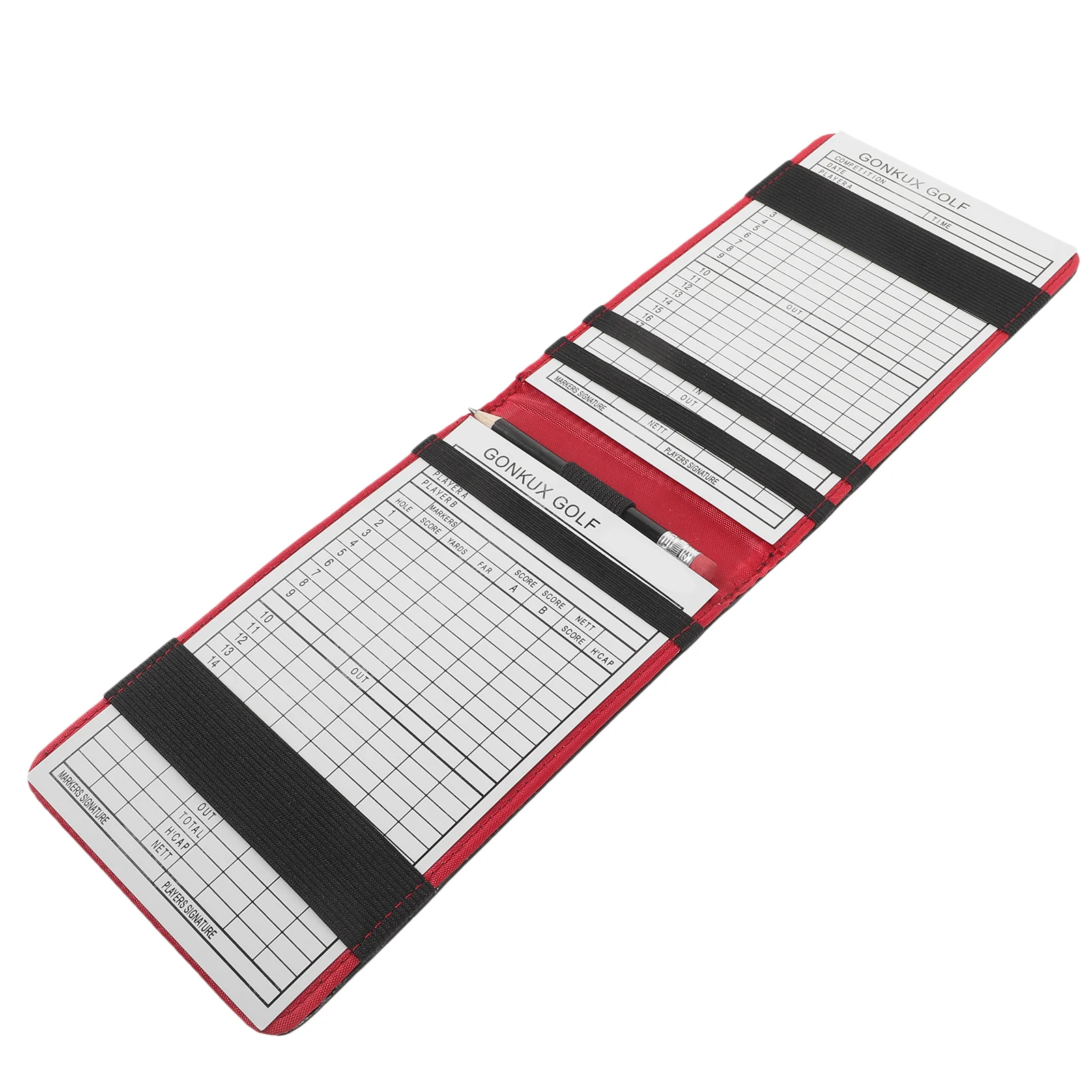 

Записывающая книжка с точками Профессиональный блокнот Golfs Scorecards портативный блокнот для хранения записей