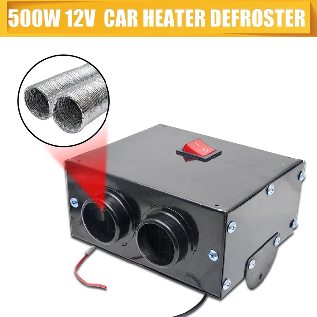 Windschutzscheibe Defroster Auto Heizung 12V 500W Fan Wärmer Demister Für  Auto Lkw Universal - AliExpress