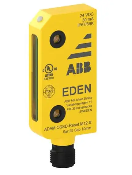 

Оригинальные безопасные товары ABB Machinery Adam OSSD-Reset M12-8 Contact