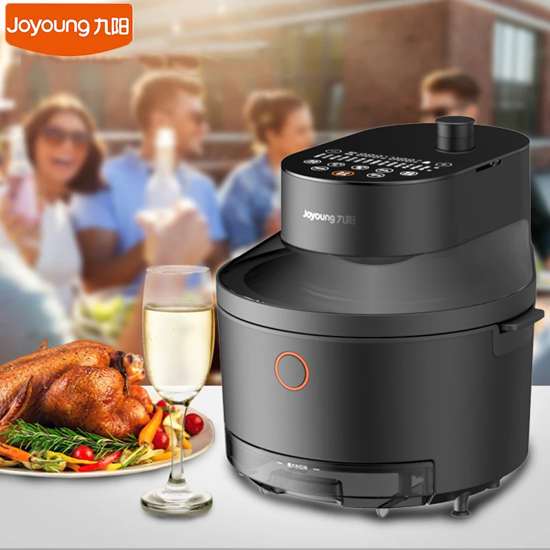 Joyoung Air Fryer KL50-SF9 Multifunction Oil-free Smokeless 220V Electric Oven Roaster 3-in-1 Original Steaming Frying Cooker 5L