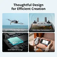 【LOCAL+】DJI Lito X1 Drone pliable léger 4K avec détection d'obstacles ActiveTrack Capteur 1/1.3 pouces Transmission 15 km pour débutants C0 NOUVEAU 2026 3