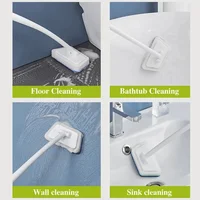 Bathroom Wall Brush Multifunctional Long Handle Removable Sponge Brush Tile Floor Bathtub Brushes Household Cleaning Tools - Image 4