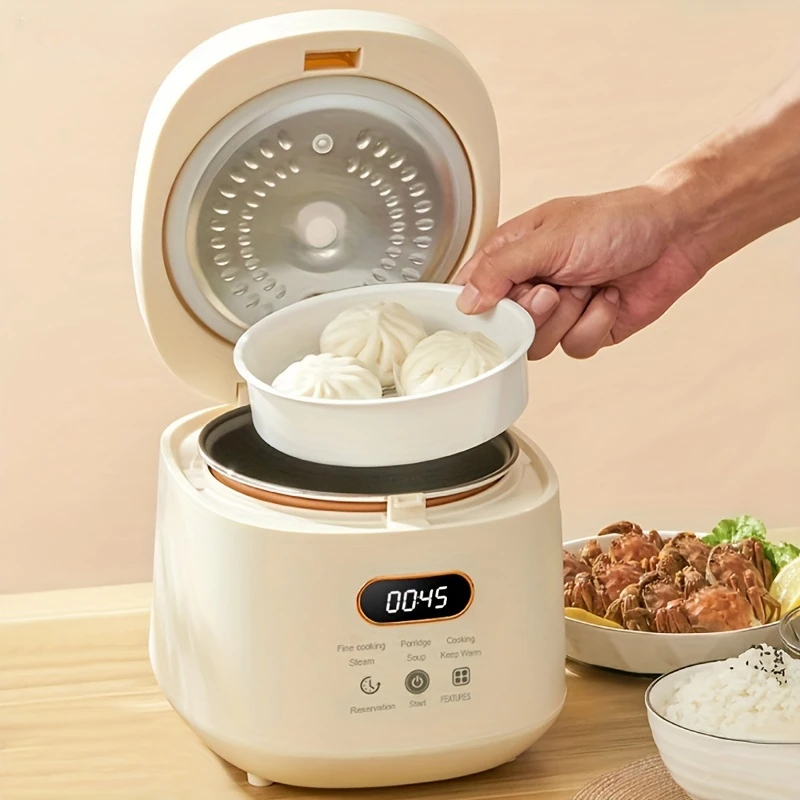 2L Electric Rice Cooker 1-3 People 110V 220V Multi Cooker Non-Stick Pot Smart Mechanical MultiCooker Steamed Rice Pot For Home rice cooker electric cooker electric cooking pot