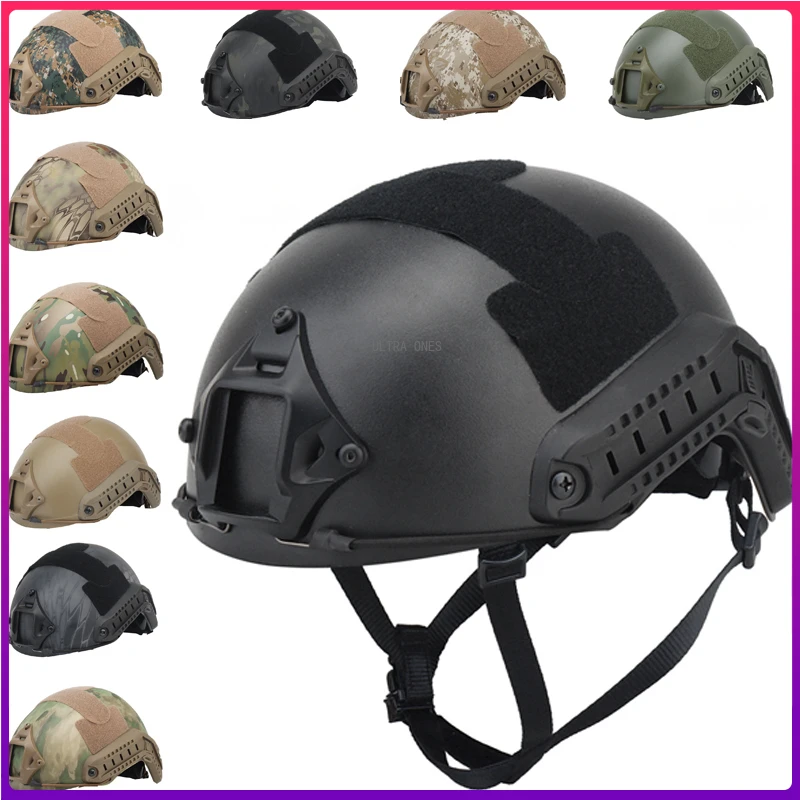 Airsoft Helmet MH Style ABS Material Military Helmet Tactical Helmet for Paintball Wargame… 