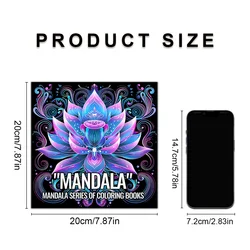 Mandala Coloring Book for Adults: Bold and Easy Patterns for Relaxation and Creativity (20x20cm 20pages)