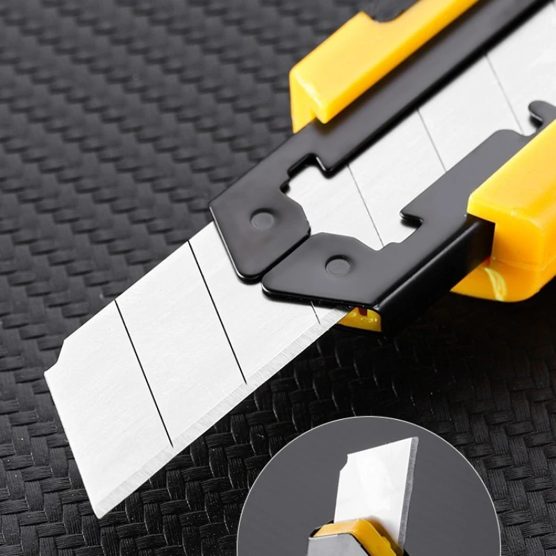 유틸리티 나이프 팩 박스 커터 접이식 유틸리티 나이프 9MM 와이드 스냅오프 블레이드 박스 포장용 골판지 절단용 엑택토 나이프