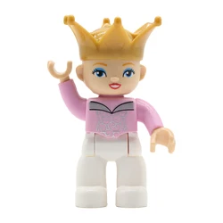 Large City Princess & Policemen Family Building Block Set (Queen)