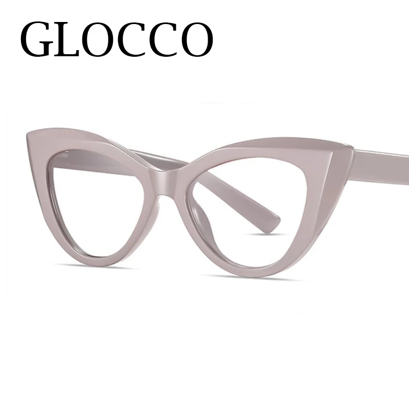 Jelly Green Oversized Cat Eye Reading Glasses Women High Quality Anti Blue Light Prescription Women Eyeglasses Computer Glasses 5