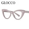 Jelly Green Oversized Cat Eye Reading Glasses Women High Quality Anti Blue Light Prescription Women Eyeglasses Computer Glasses 5