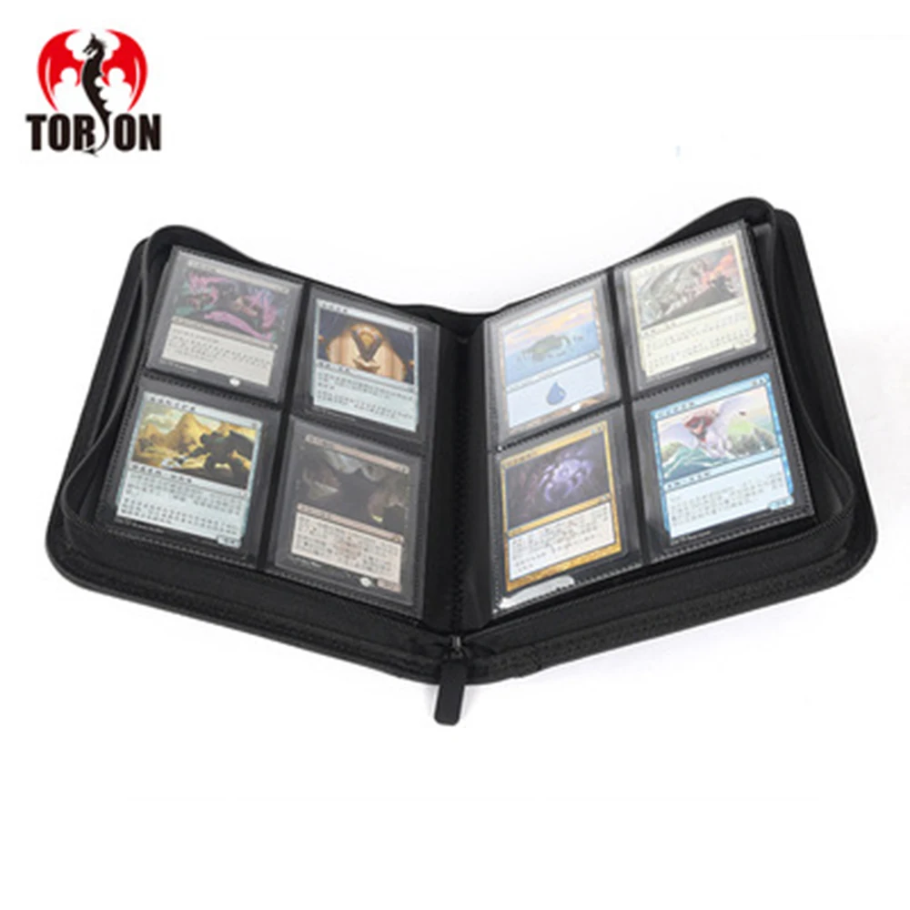 Toploader Album Hold 112 Toploaders Hard Case 4 Pocket Trading Card Binder  Side Load Pokemon/mtg/yugioh/tcg Folder Sports Holder - Board Game -  AliExpress