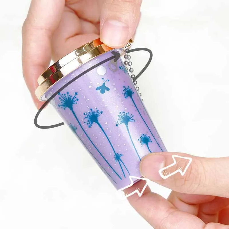 The New Milk Tea Cup Crystal Rotating Kaleidoscope Toys For Children Changeable Prismatic Science Experiment Kaleidoscope Toys
