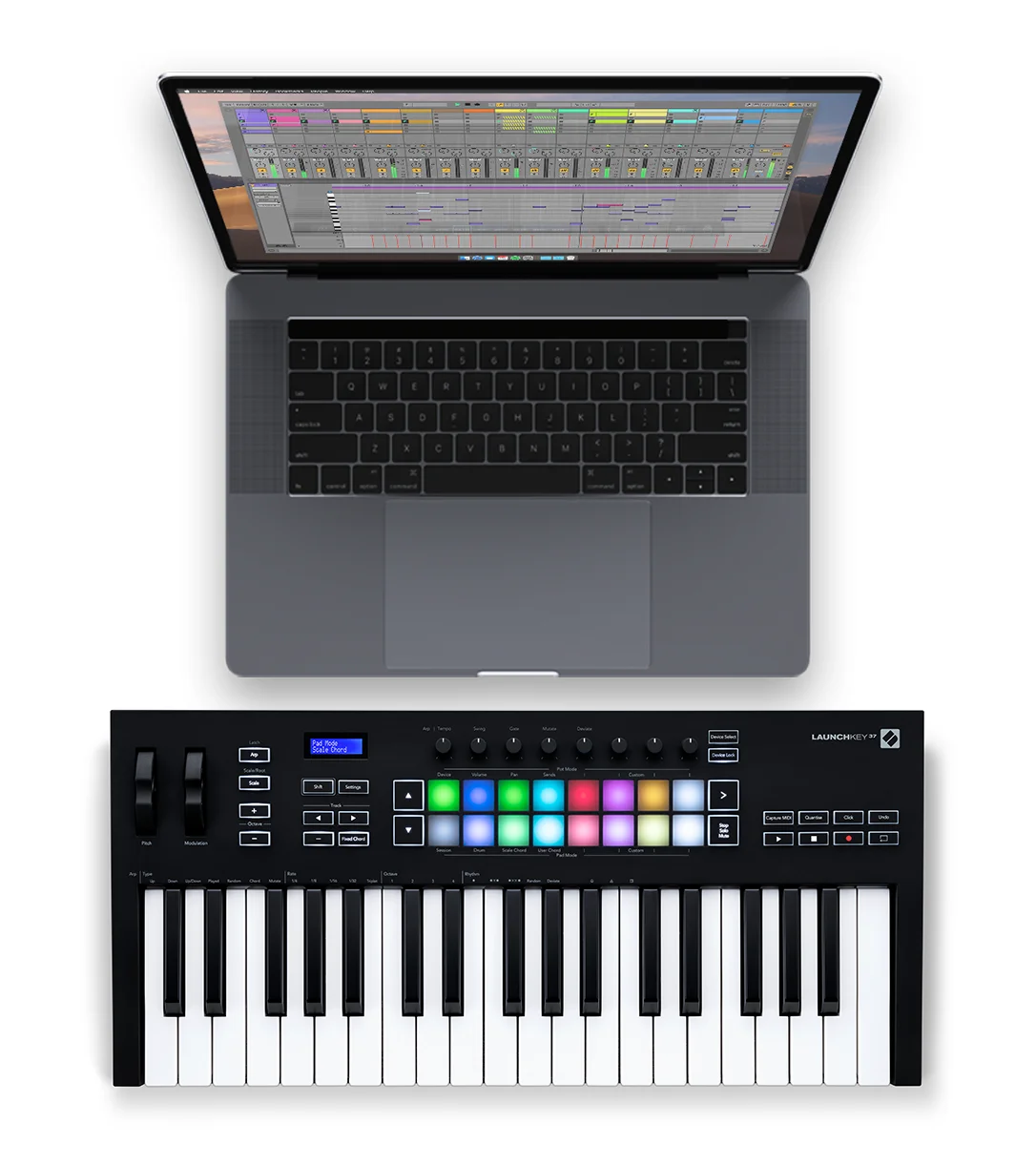 Novation launchkey 37 hoch integrierte MIDI tastatur controller 