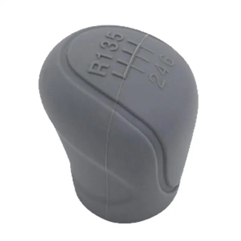 Silicone Shift Knob Cover Universal Soft Car Shift Protector Cover Soft