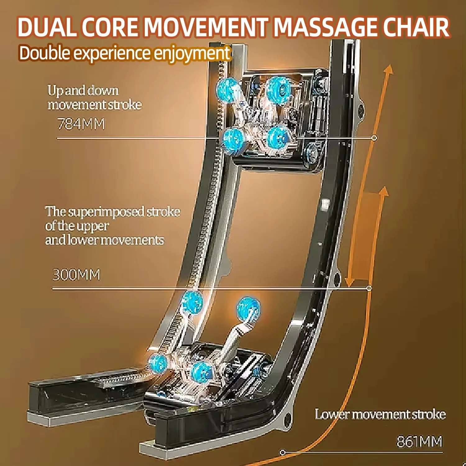 massage chair full body zero gravity with Shiatsu Massage Roller electric Bluetooth Music Body Care Multi-Function massage chair 4