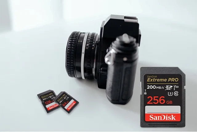 SanDisk Extreme PRO 128GB 256GB 512GB UHS-I U3 SDXC Speed up to 200MBs  +Tracking