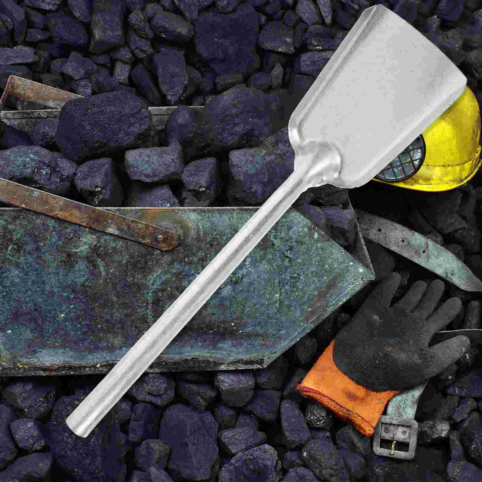 

Thickening Iron Coal Shovel Ash Shovel Slag Shovel Stove Shovel for Kitchen Long Handle Coal Ash Shovel Garden Fireplace Shovel