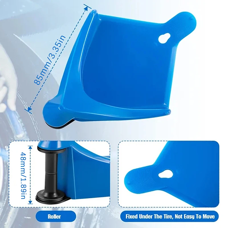 1Piece New Car Hose Guides Avoid Snagging Preventing Pressure Washer Hose Stuck Under The Tires Car Wash Tool Wheel Rollers