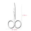 Nail Cutter Stainless Steel Eyebrow Trimmer Small Scissors Professional Manicure Sewing Nails Tools For Cuticle Oil Pedicure 5