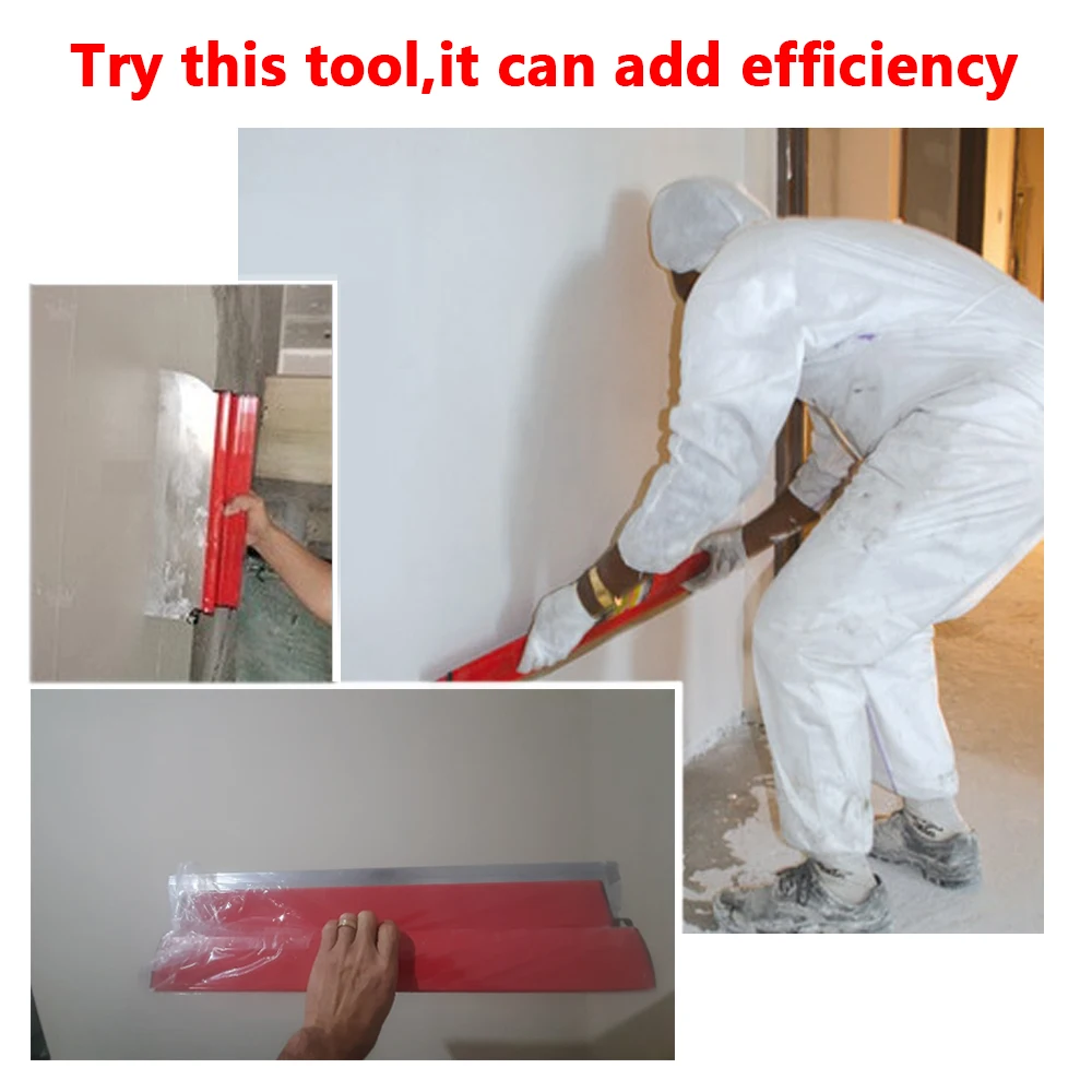 Drywall scraper stainless steel for wall plastering