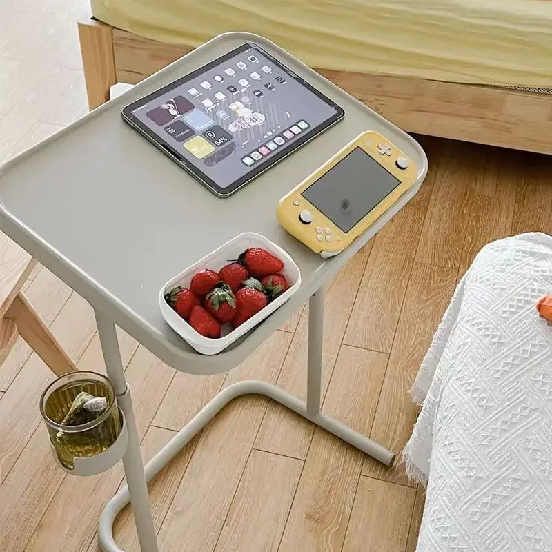 1pc Standing Desk, Bedside Table, Lifting Computer Table, Home Lifting Small Desk, Laptop Table, Sofa Side Table