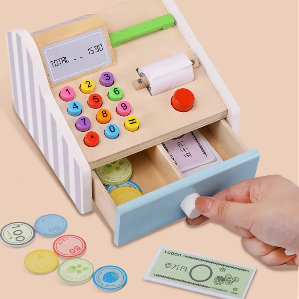 Mercato Registratore Di Cassa Mercato Shopping Registratore Di Cassa Macchina Per Carte Di Credito Bambini Simulazione Bancomat Modello Bambini Giochi