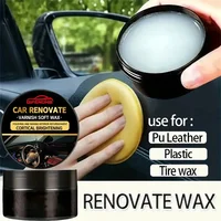 Qifenghe Crystal Clear Car Plastic Restorer - Auto Interior & Panel Renewal Wax Coating Agent Car Wax Car Wax Polish 1