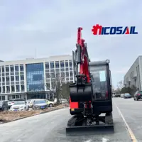 Free delivery excavator manufacturer EPA engine 3-ton agricultural small excavator crawler mini excavator for sale