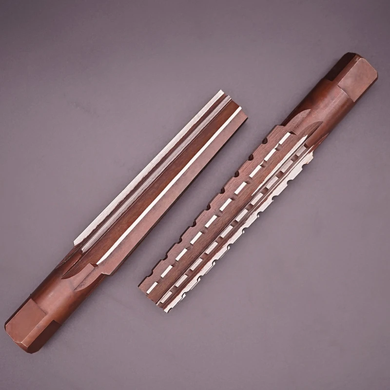 Hand Reamer 2PCS/Set MT0-MT5 Steel Morse Taper Reamer for Milling Finishing
