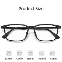 FIRADA mode lunettes confortables rétro affaires lunettes en titane carré optique Prescription lunettes cadre pour hommes A1003 5