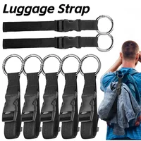 Travel Luggage Fixed Strap with Release Buckle Portable Luggage Strap Anti-Theft Backpack Jackets Gripper for Carry On Bags 1