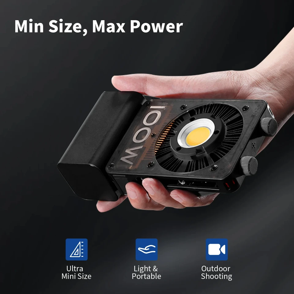 ZHIYUN CINEPEER CX100 100W Pocket Photography LED light