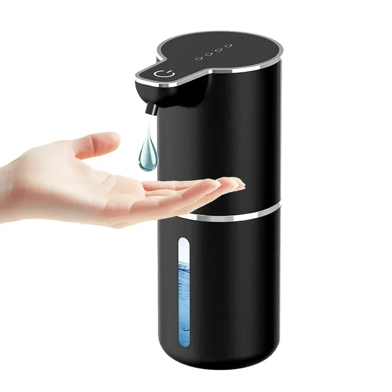 Automatic Soap Dispenser Touchless Foaming Soap Dispenser USB Rechargeable Electric 4 Level Adjustable Foam Soap Dispenser