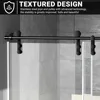 Shower Door 60" W x 76" H Frameless Sliding Shower Door,Frameless Shower Door with Sealing Strip and Waterproof Handle 4