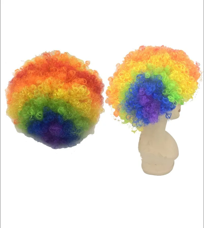 2024 Color Explosion Joker Wig close-up