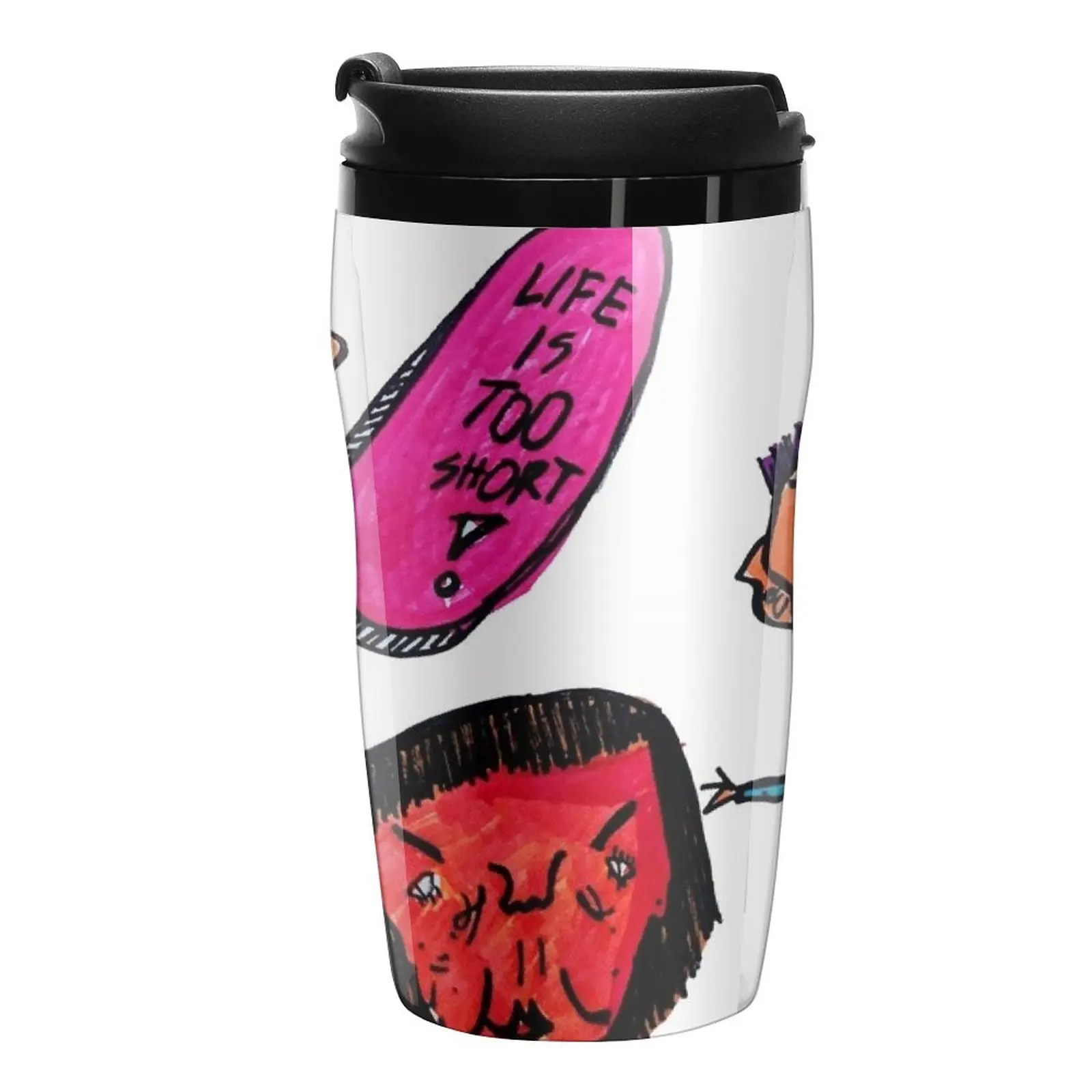 

Life's too short Travel Coffee Mug Luxury Coffee Cup Nespresso Cup