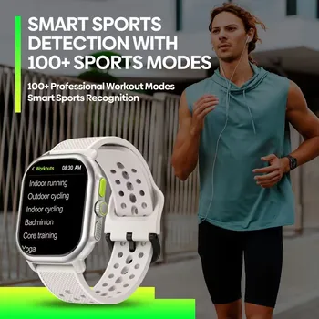 New Zeblaze Beyond 3 Pro GPS Smart Watch 2.15" AMOLED Display Built-in GPS & Route Import Make/Receive Phone Calls Smartwatch 4
