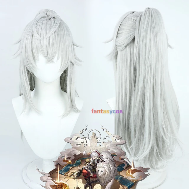 Redo of Healer Kureha Clyret Silver Cosplay Wig