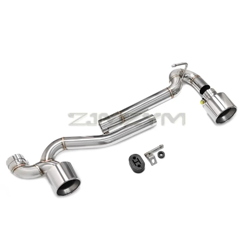 Stainless Steel Dual Exhaust Tip For BMW E90 E92 320i 318i 325i-2013 Exhaust Pipe Muffler Tailpipe Retrofit Car Accessories exhaust muffler tip