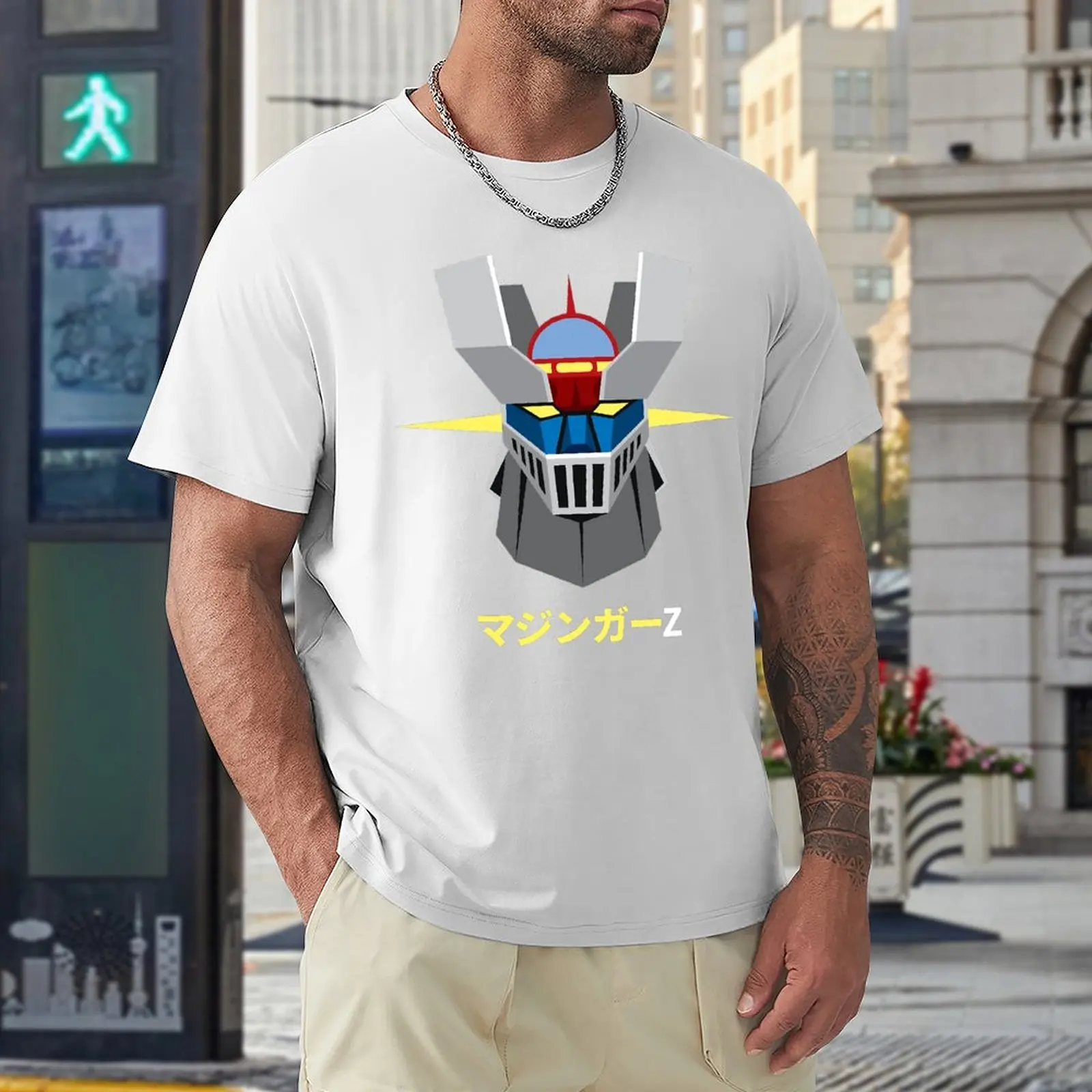 Girocollo Mechas 02 Mazinger Z Steel Jeeg Robot Kotetsu Dark Great 19 T-Shirt Campaign Tees Graphic Funny Novità Home Usa Siz