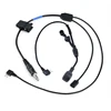WADSN Wiress Version Comt Headset C3 Headphood Microphone PTT Cable Nylon Version Hunting Shotting Earphone Adapter 7.0 Plug New 2