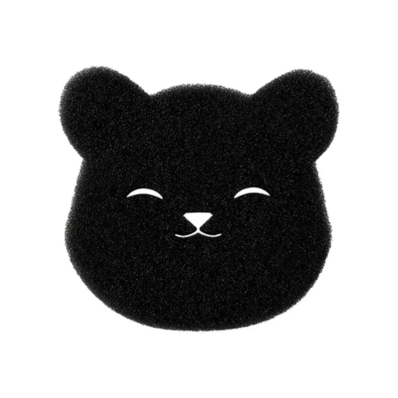 6/2pcs Bear Shape Sponge Laundry Balls Hair Catcher Laundry Ball