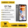 UMIDIG G1 Tab Android 13 Smart tablet 10.1"HD Large Display 4+4GB 64GB Quad Core 6000mAh Mega Battery WIFI6 60Hz tablets android 1