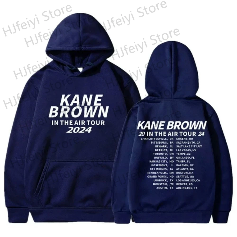 thumbnail image 1 of Sudadera con capucha Kane Brown In The Air Tour 2024 Merch Winter para hombre/mujer Sudadera unisex de manga larga Sudadera tipo pulóver, 1 of 5