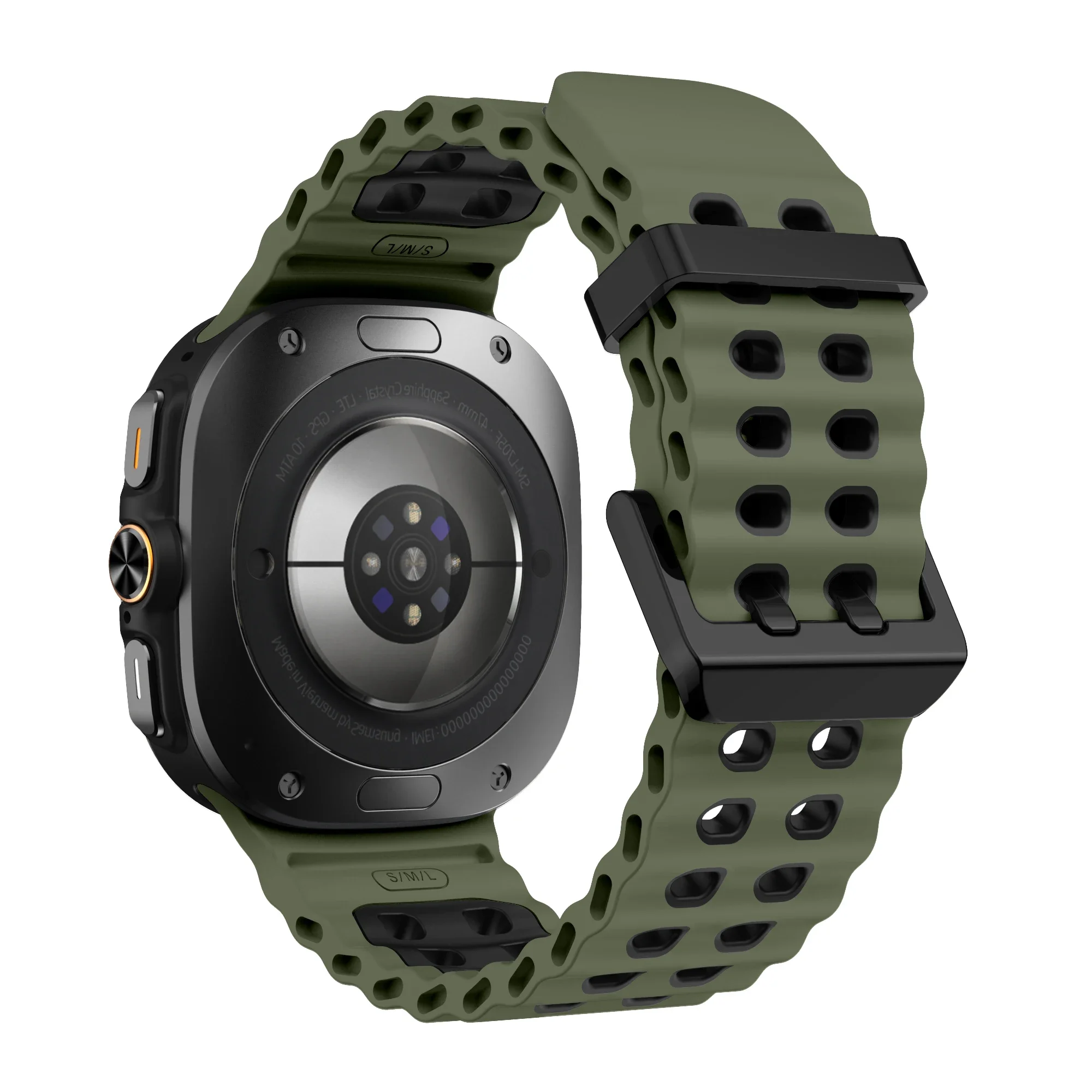 Premium Sport Silicone Bracelet for Samsung Galaxy Watch Ultra 47mm