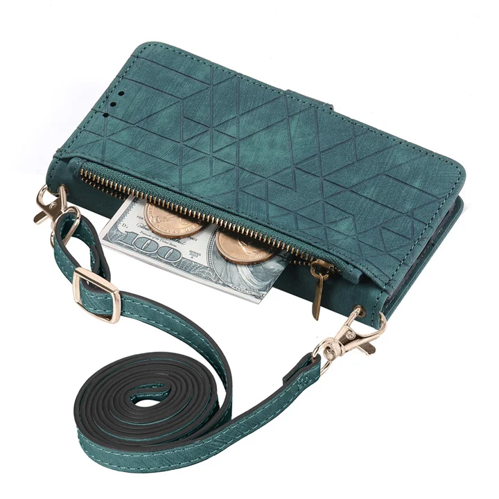 Edge60 Stylus Leather Zipper Wallet Case