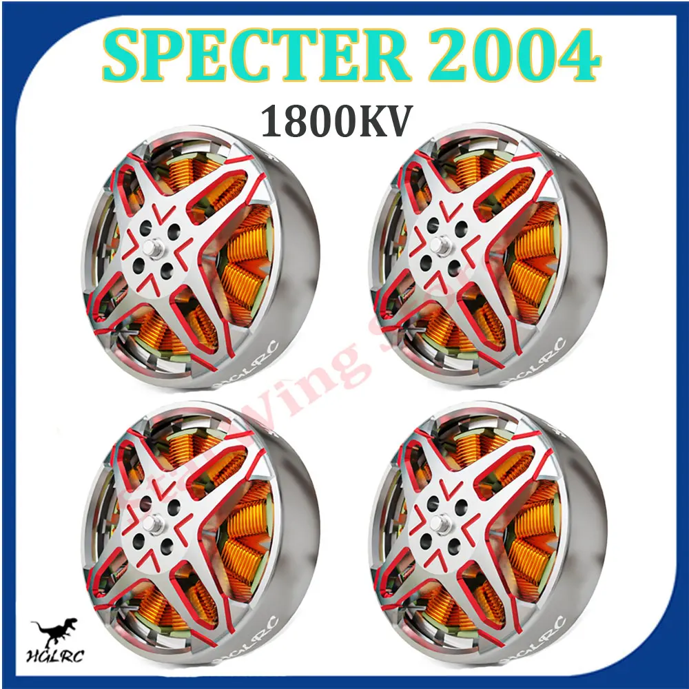 

HGLRC SPECTER 2004 кв бесщеточный двигатель 4-6S совместимый 3-5 дюймовый Пропеллер для беспилотных летательных аппаратов FPV