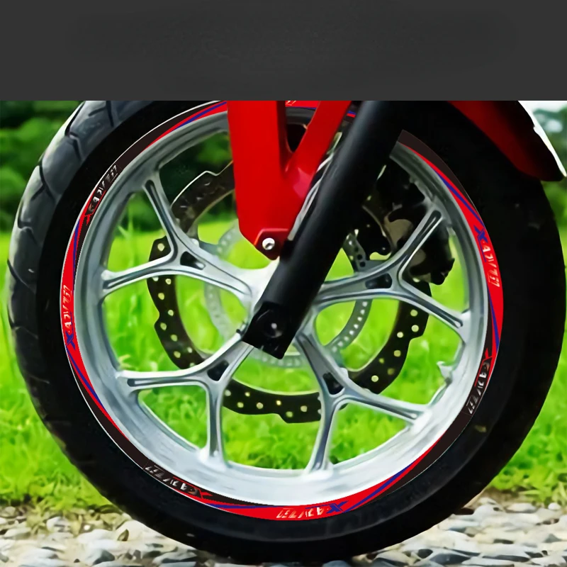 Otorcycle Wheel Sticker 15 Nich Decalcomania Striscia Accessori Nastro Per Honda X-Adv750 Xadv 750
