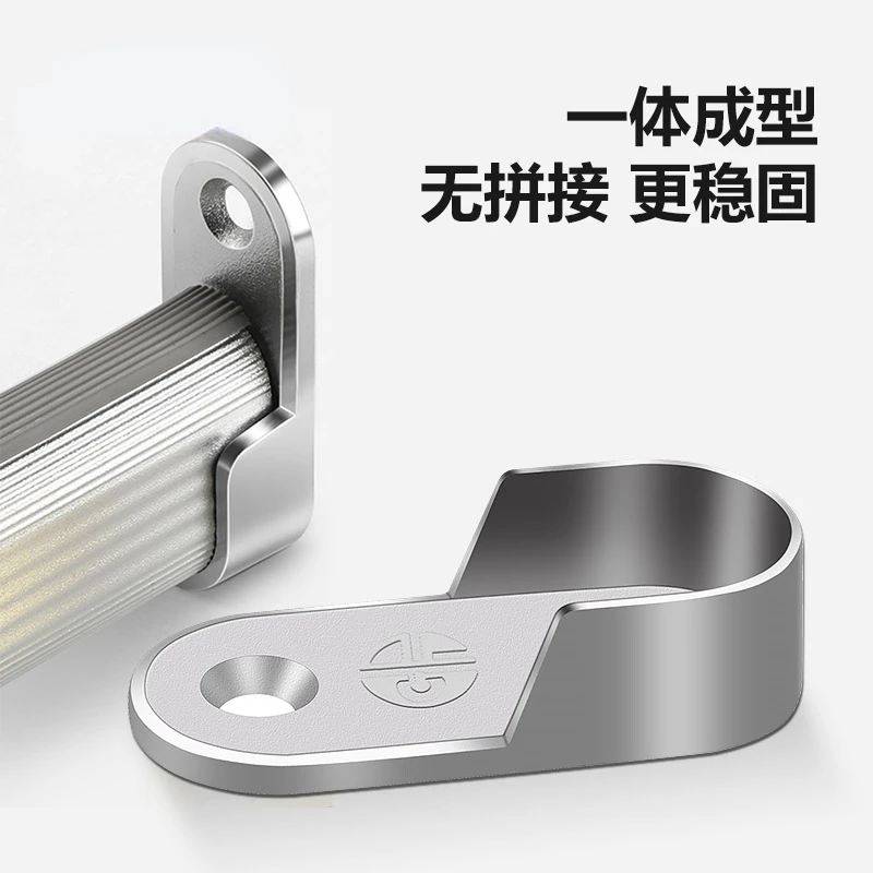 

Hardware thickened zinc alloy clothing support and hanging rod
