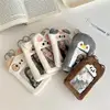 SKYSONIC New Arrival 3 Inch Plush Kpop Holder Cute Cat Idol Postcards Storage Card Bag Collect Organizer Schoolbag Pendant 1