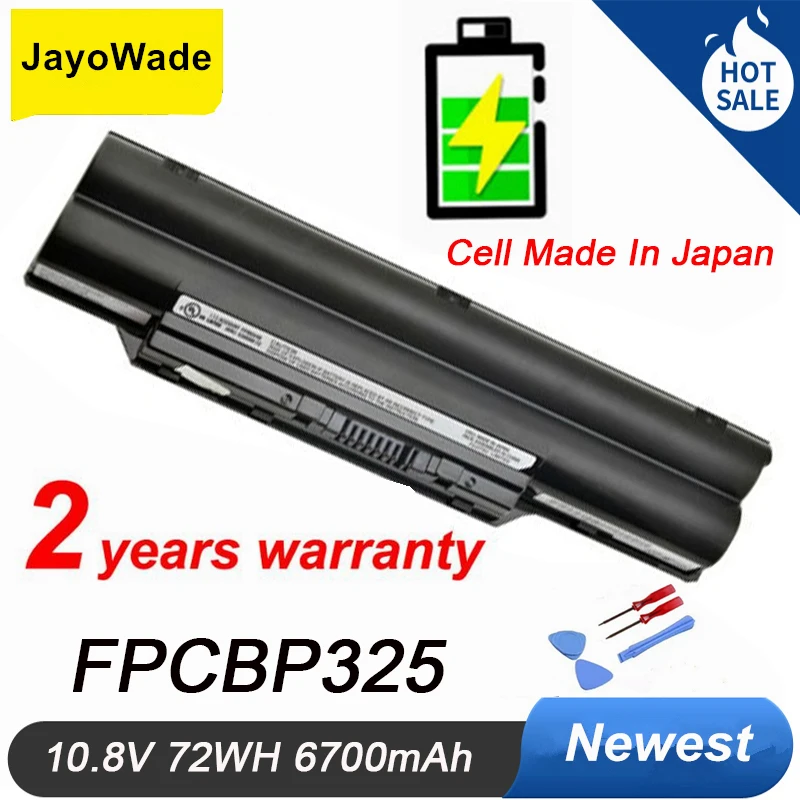 

Аккумулятор для ноутбука Fujitsu FMVNBP210 FMVNBP198 SH560 SH761 SH760 SH771 SH772 SH572 P702 P770, 10,8 В, 6700 мАч